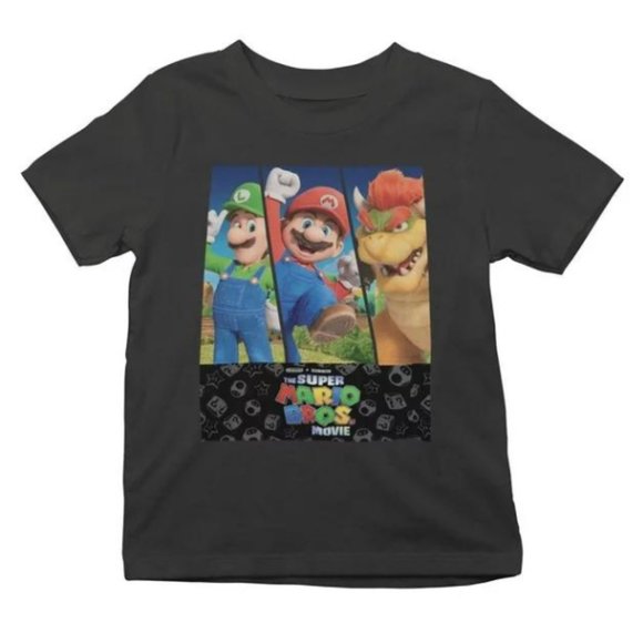Mario Bros Boy's Short Sleeves T- shirt - Picture 1 of 3